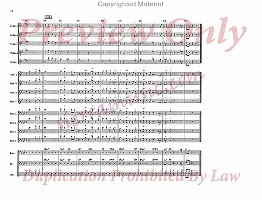 Airegin Airegin Big Band scores gallery preview page 19