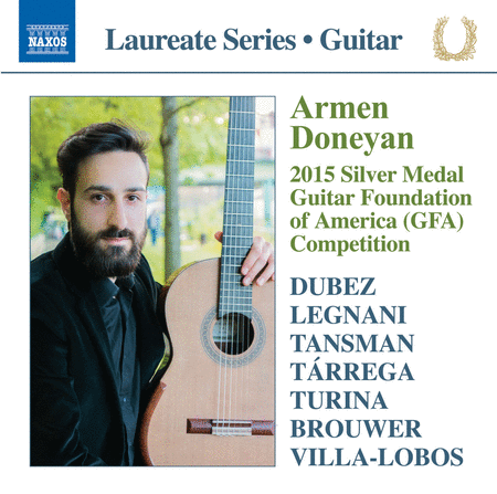 Armen doneyan - 2015 Silver Medal Guitar Foundation of America Competition
