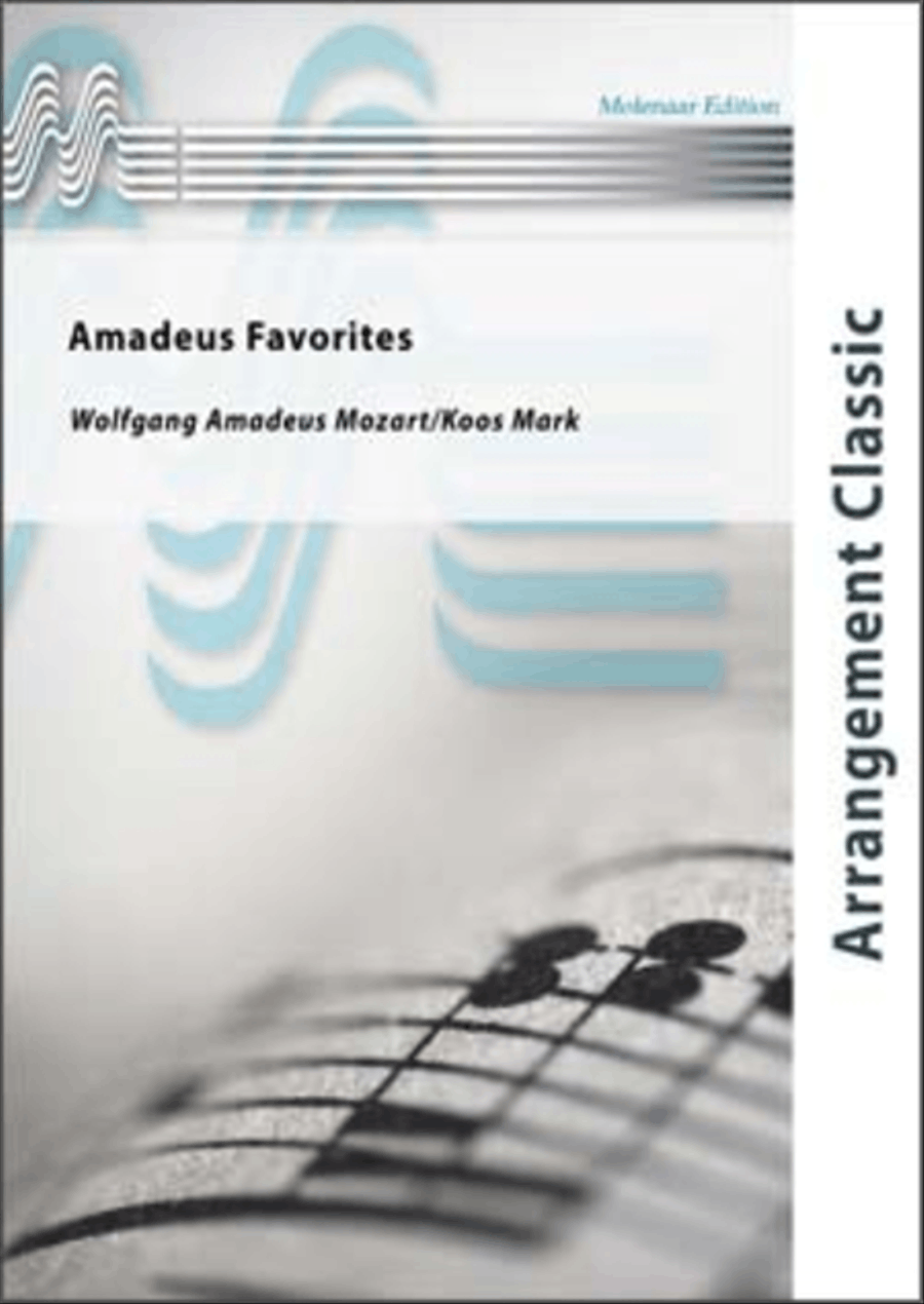 Amadeus Favorites Amadeus Favorites Fanfare Band scores gallery preview page 1