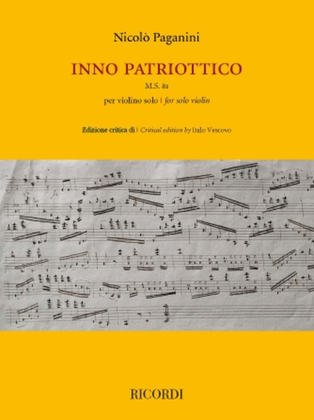 Book cover for Inno Patriottico