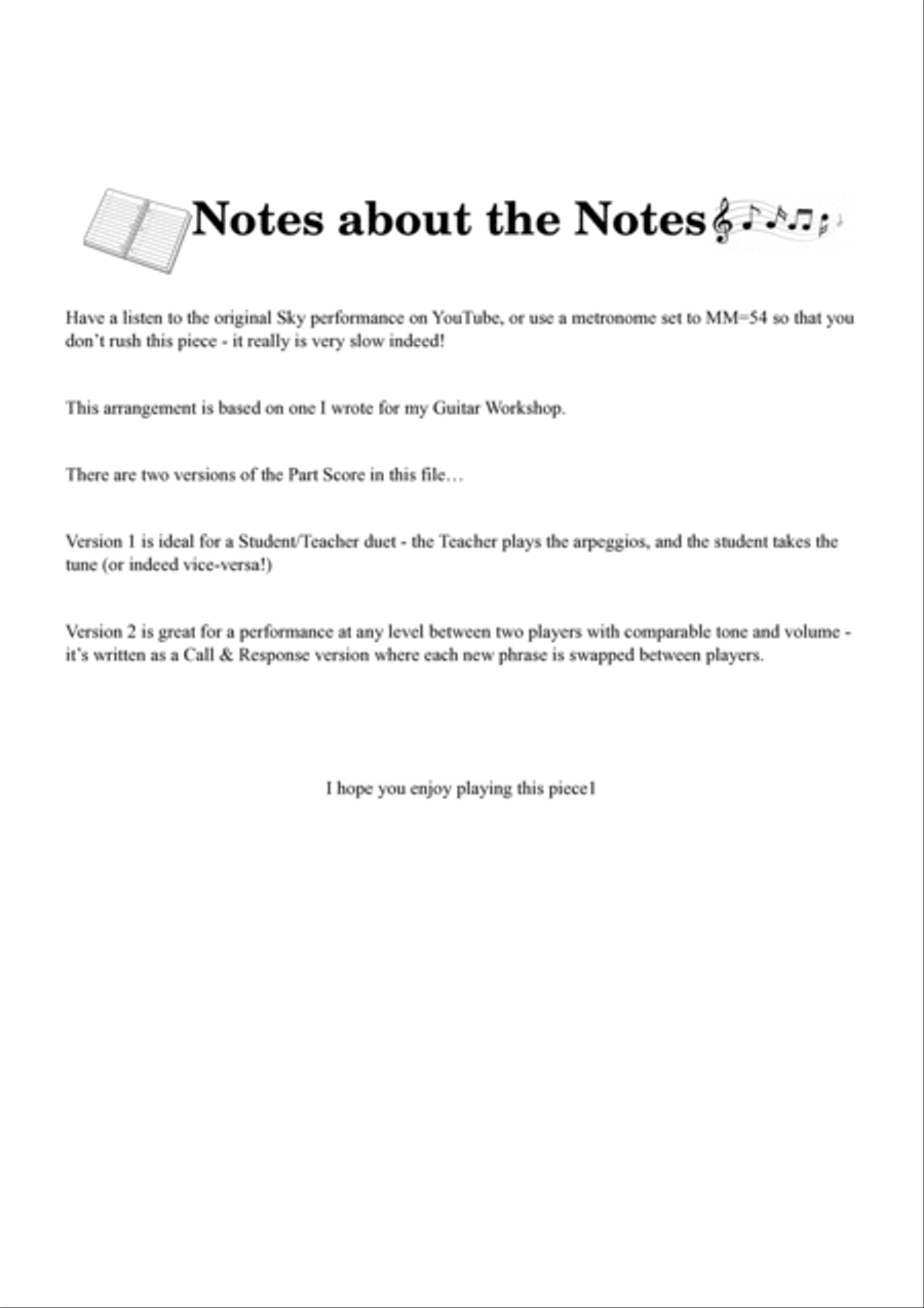 Carillon Guitar scores gallery preview page 3