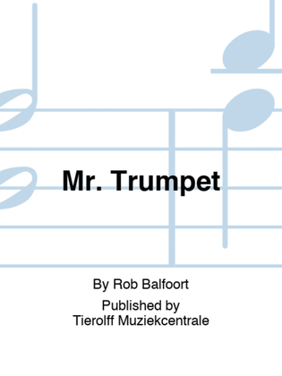 Book cover for Mr. Trumpet