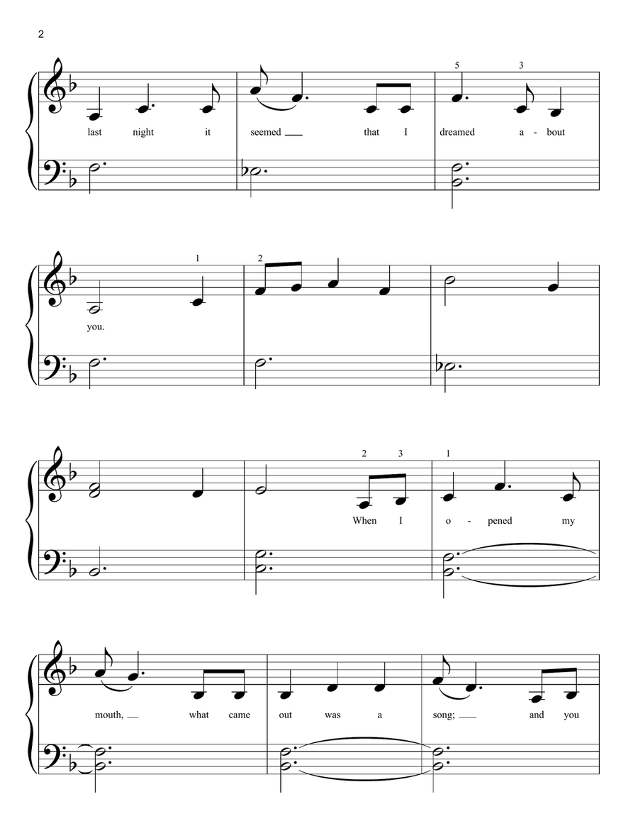 Proud Corazon (from Coco) Easy Piano scores gallery preview page 2