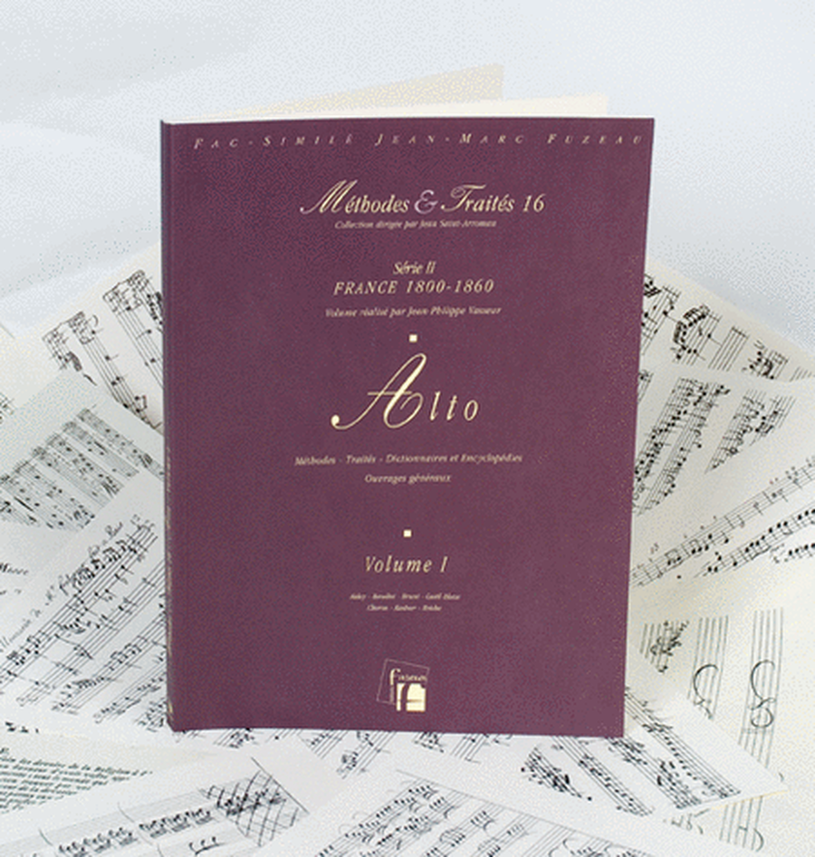 Methods & Treatises Viola - Volume 1 - France 1800-1860