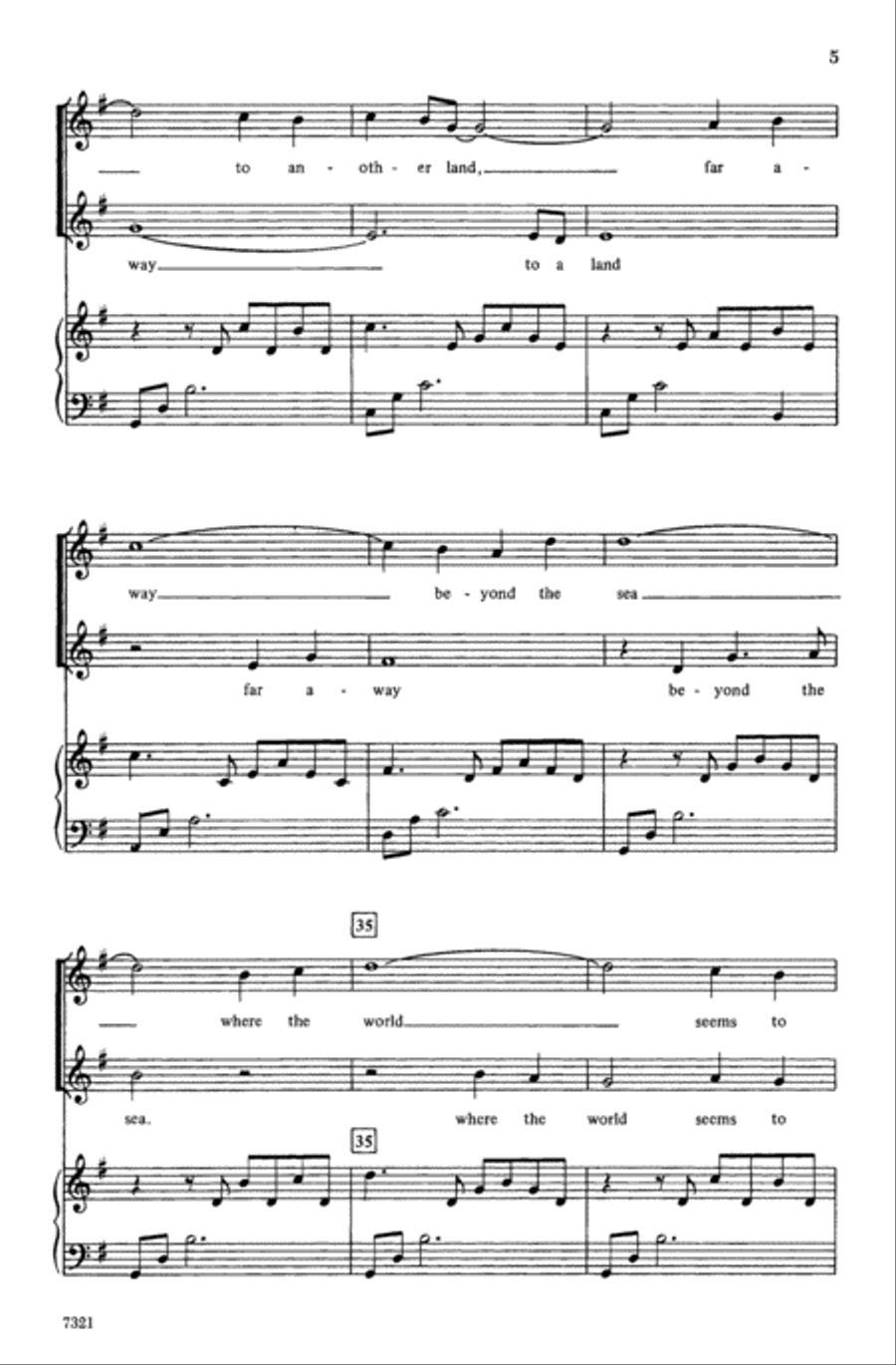 Fly Away Choir scores gallery preview page 4