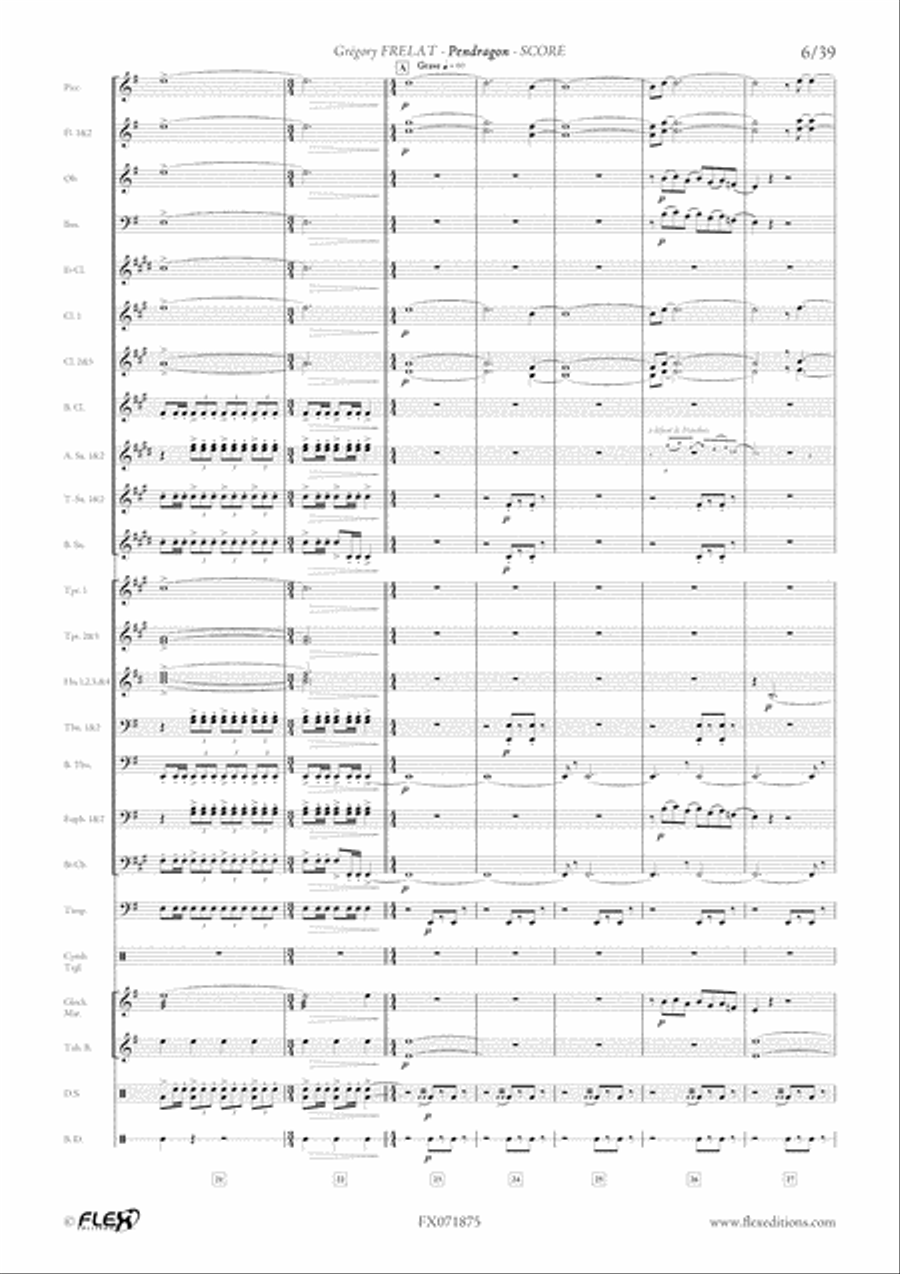 Pendragon Concert Band scores gallery preview page 6