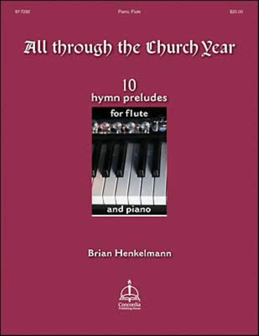 All through the Church Year Flute Solo scores gallery preview page 1