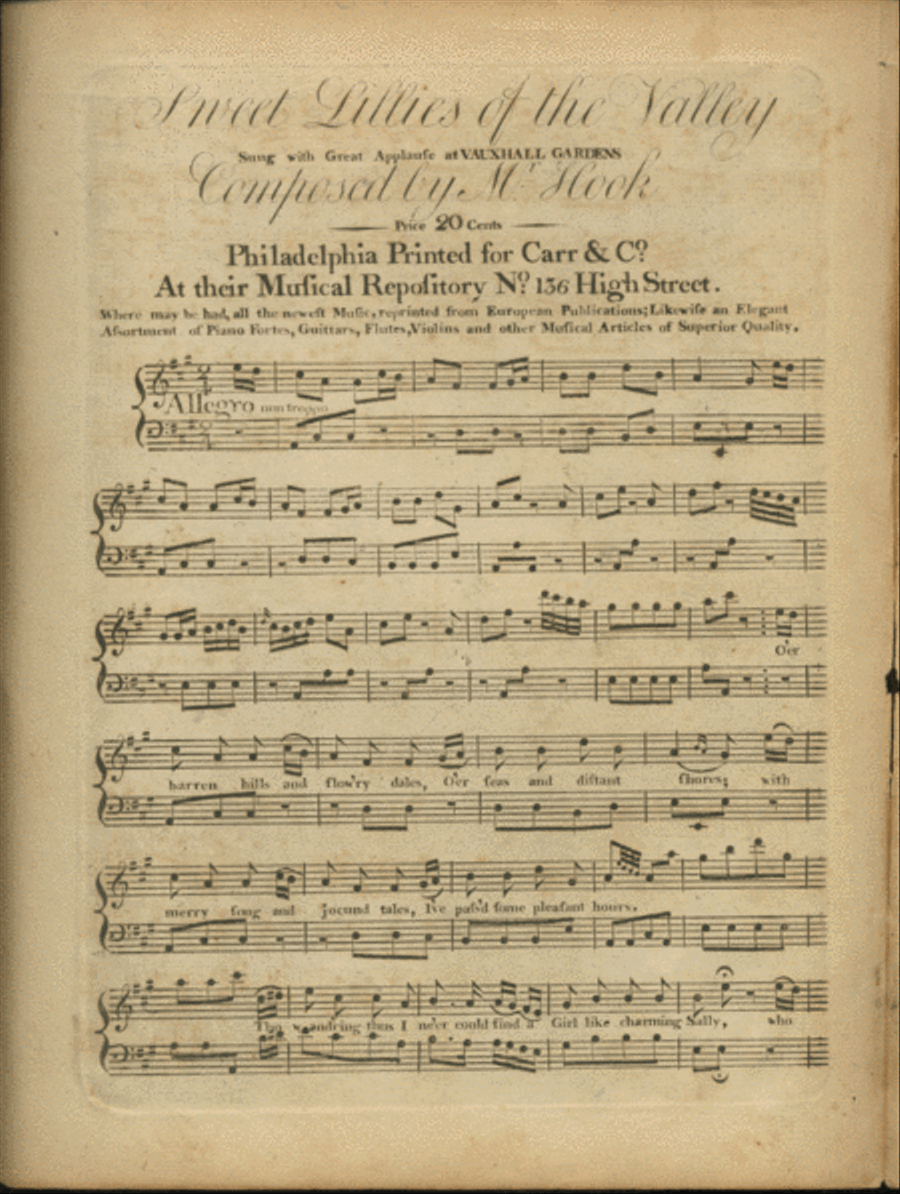 Sweet Lillies of the Valley Voice scores gallery preview page 1