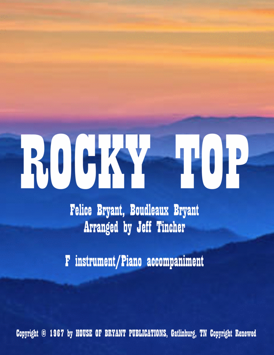 Rocky Top Horn scores gallery preview page 1