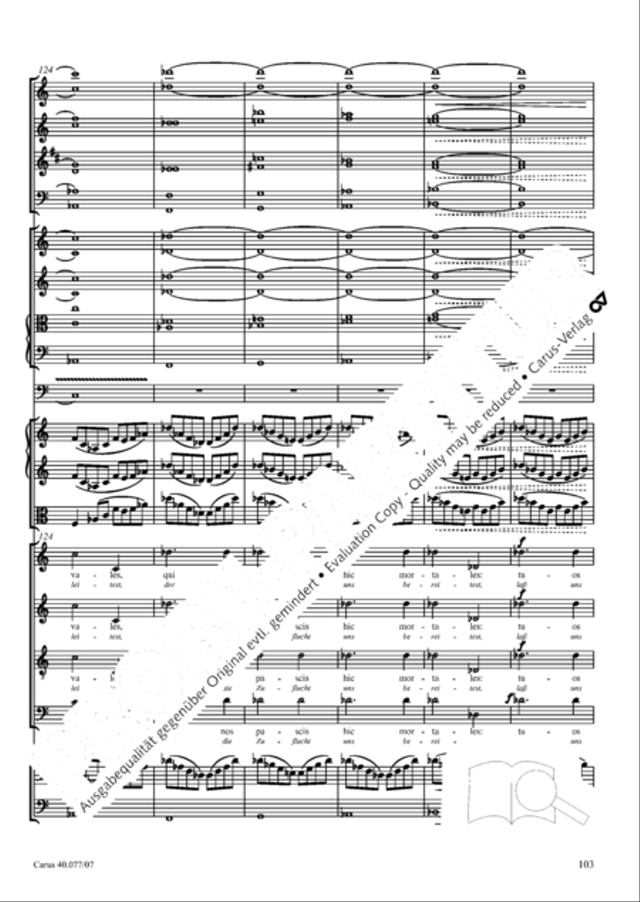 Lauda Sion 4-Part scores gallery preview page 116
