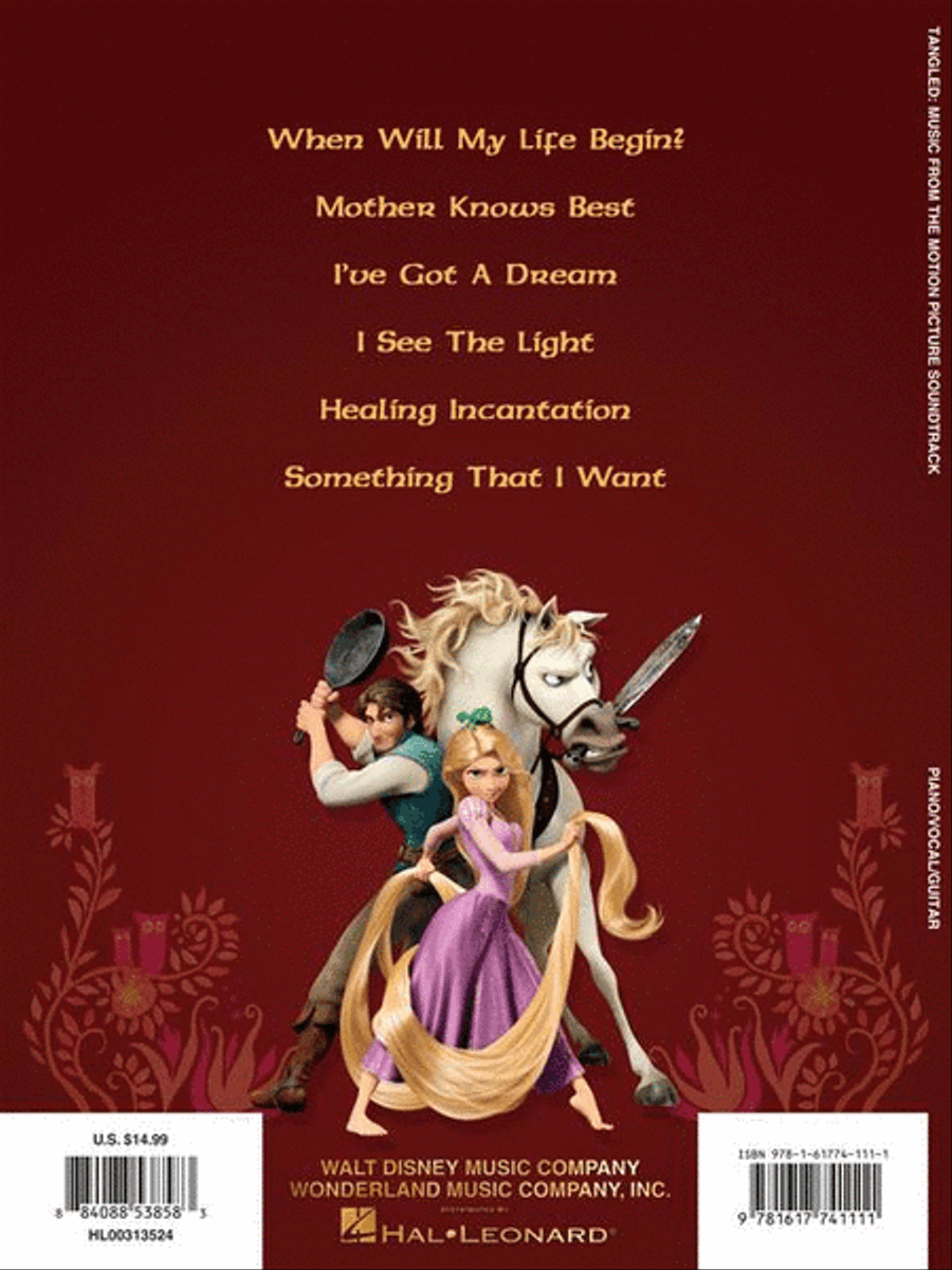Tangled Piano, Vocal, Guitar scores gallery preview page 8