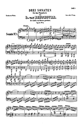Book cover for Sonata No. 7, Op. 10, No. 3, in D Major