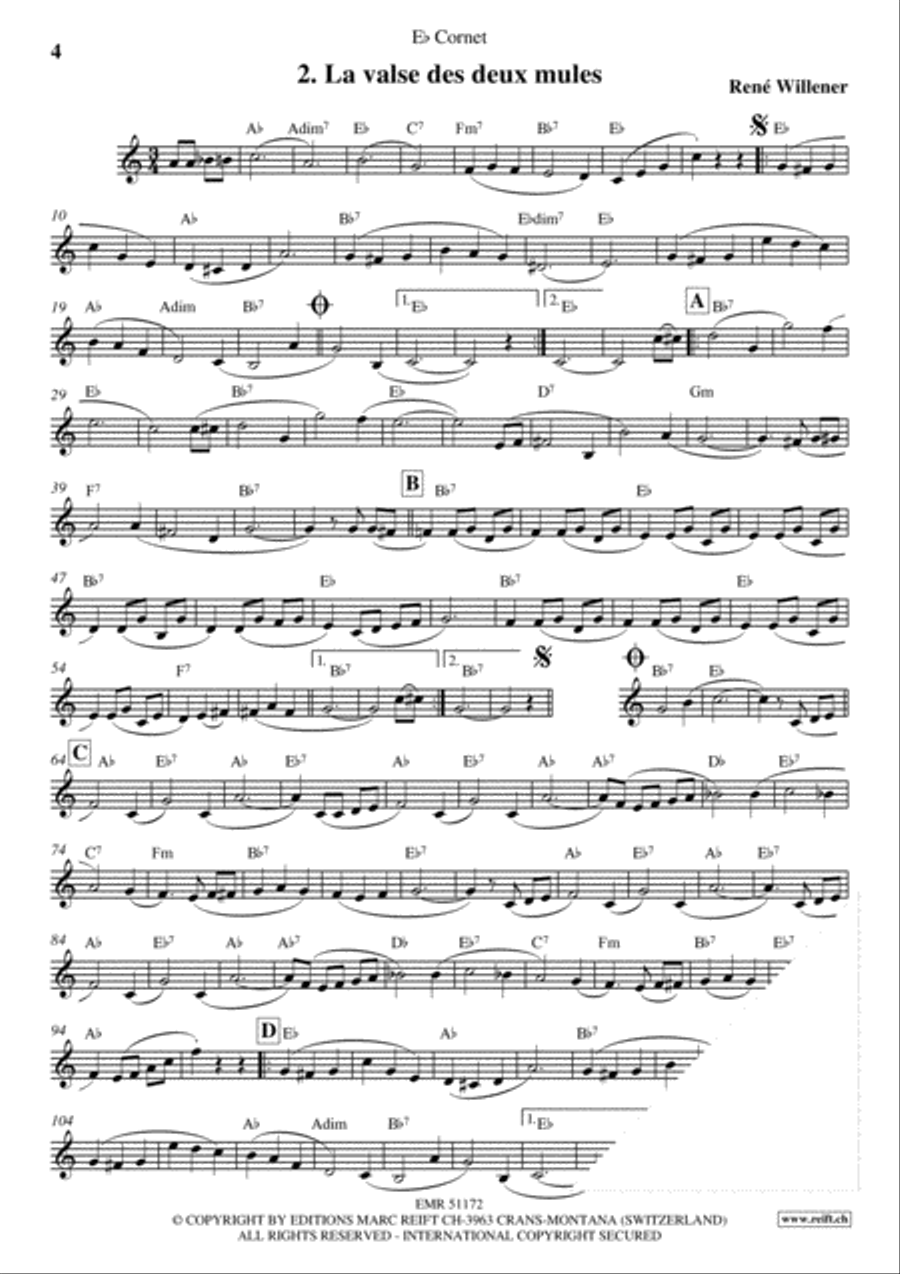 La Fete au Chalet Volume 4 Cornet scores gallery preview page 4