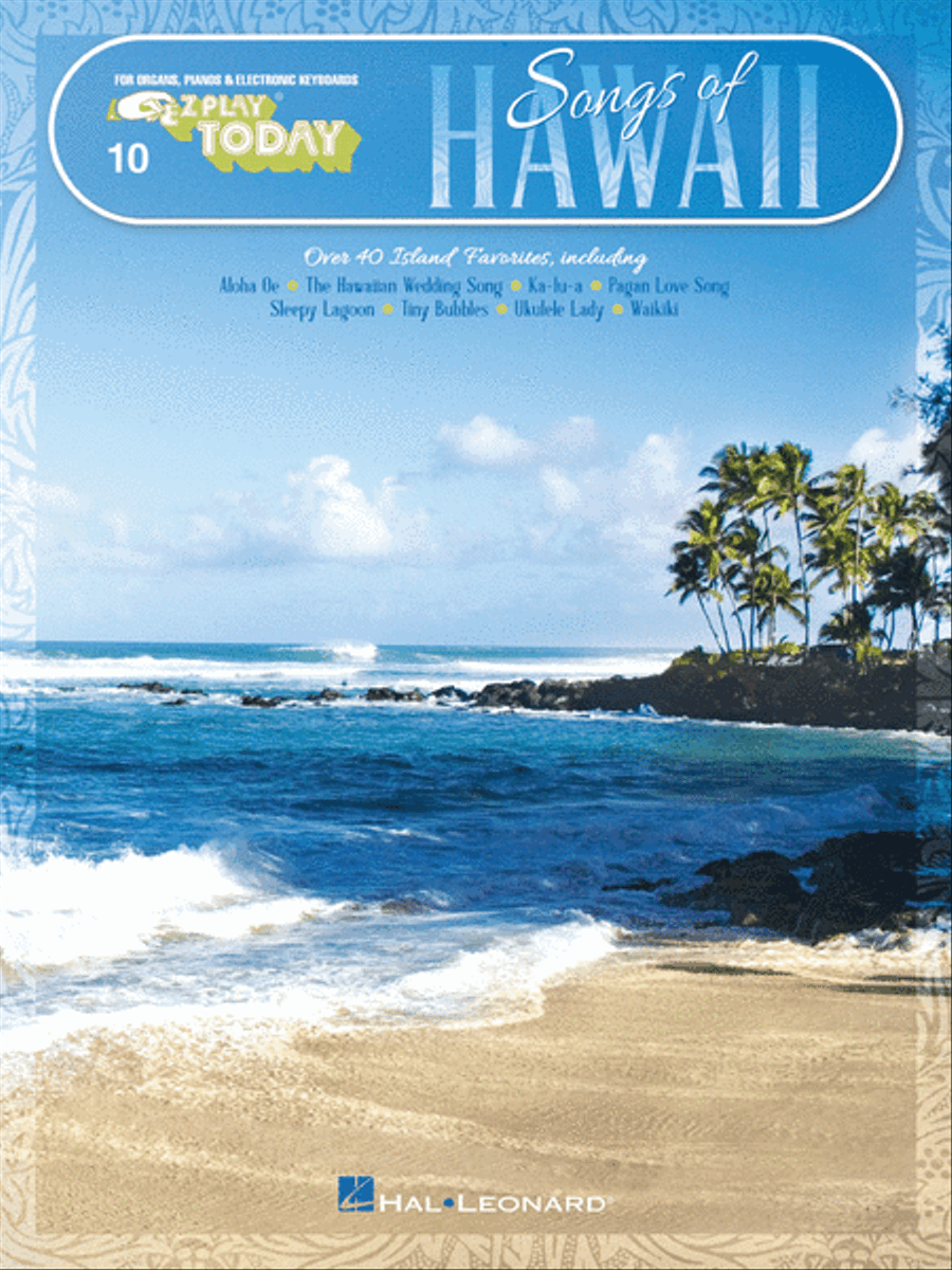 Songs of Hawaii Electronic Keyboard scores gallery preview page 1
