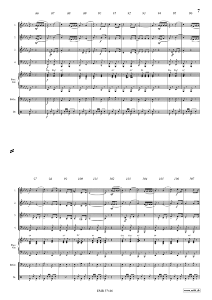 Rayo Del Sol Woodwind Quartet scores gallery preview page 6