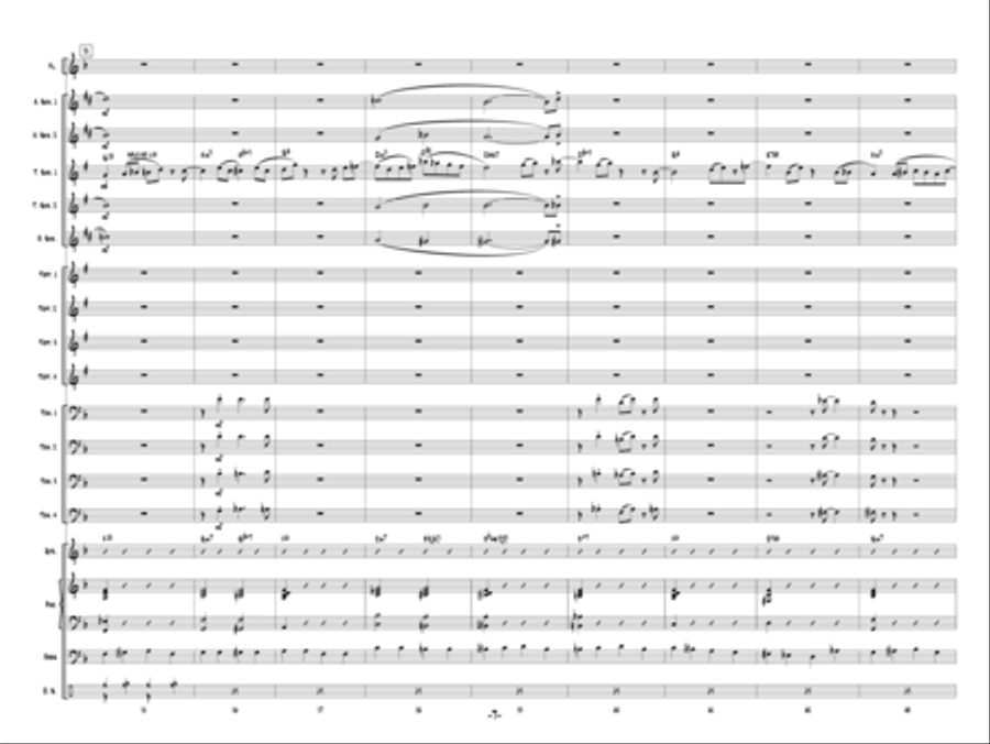 Walkin' The Blues Jazz Ensemble scores gallery preview page 8