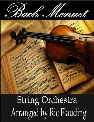 Book cover for Menuet (String Orchestra)