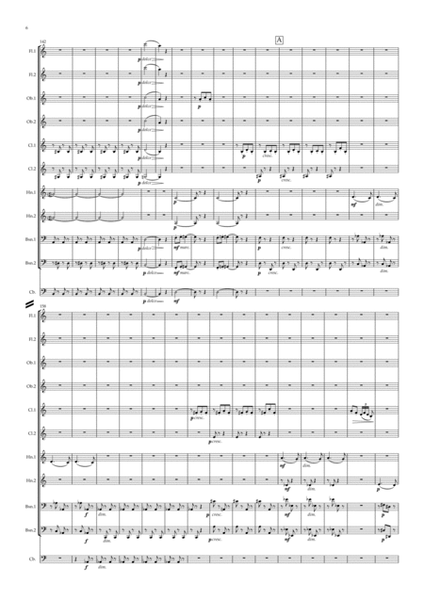 Bartók: Allegro Barbaro, Sz.49 - symphonic wind dectet/bass image number null
