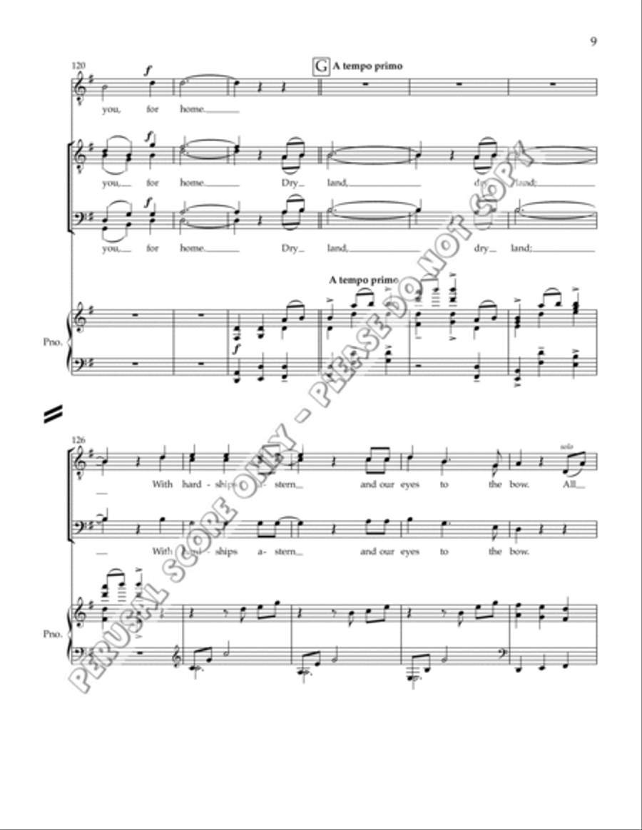 Dry Land 3-Part scores gallery preview page 9