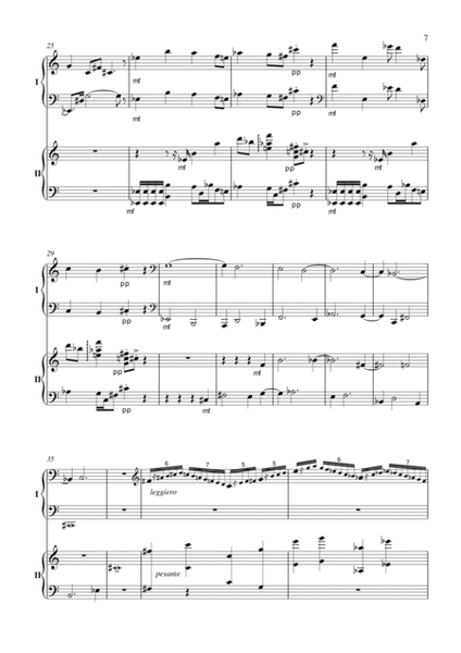 "Polygenia II" for two pianos
