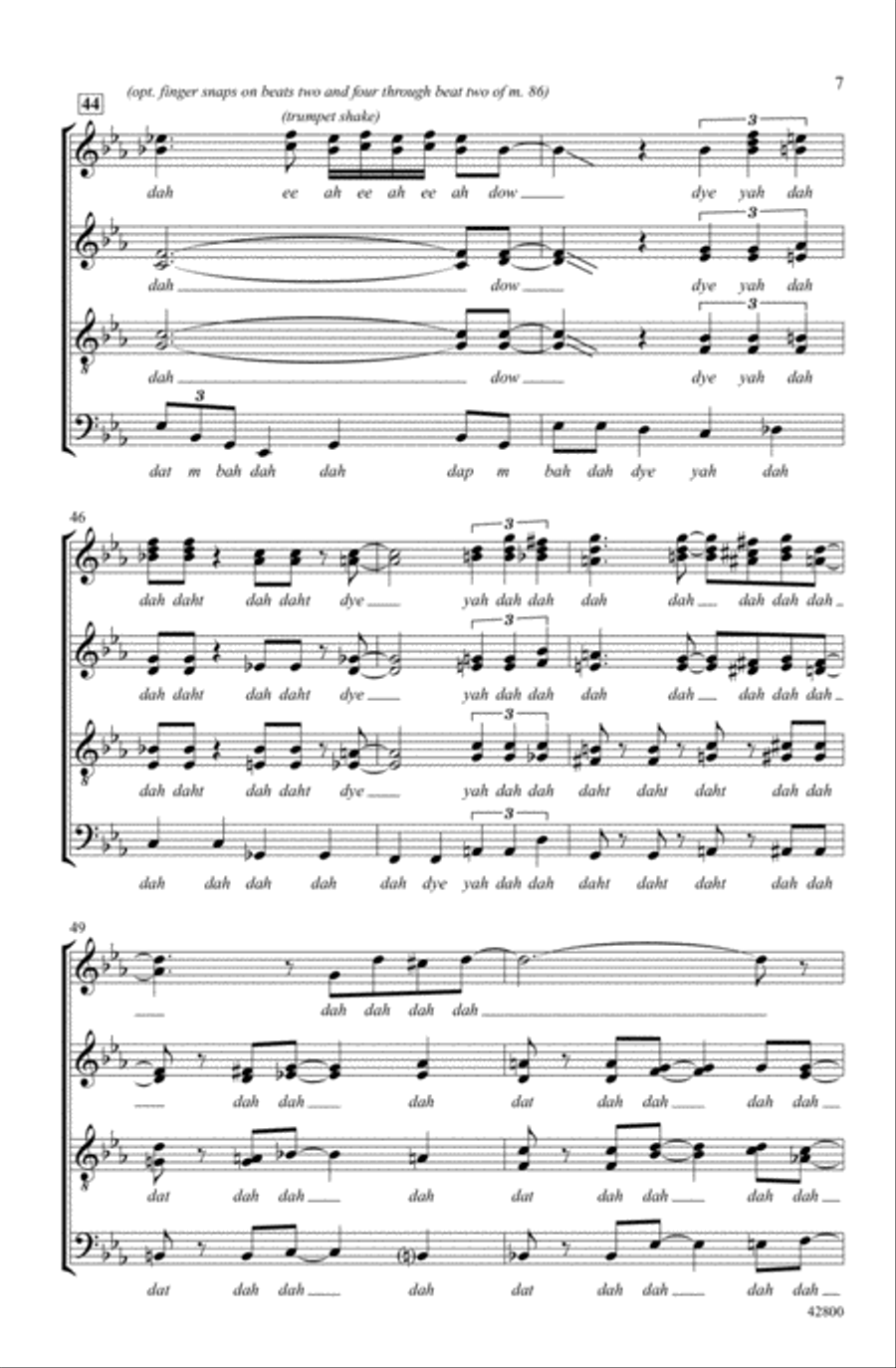 More I See You, The A Cappella scores gallery preview page 6