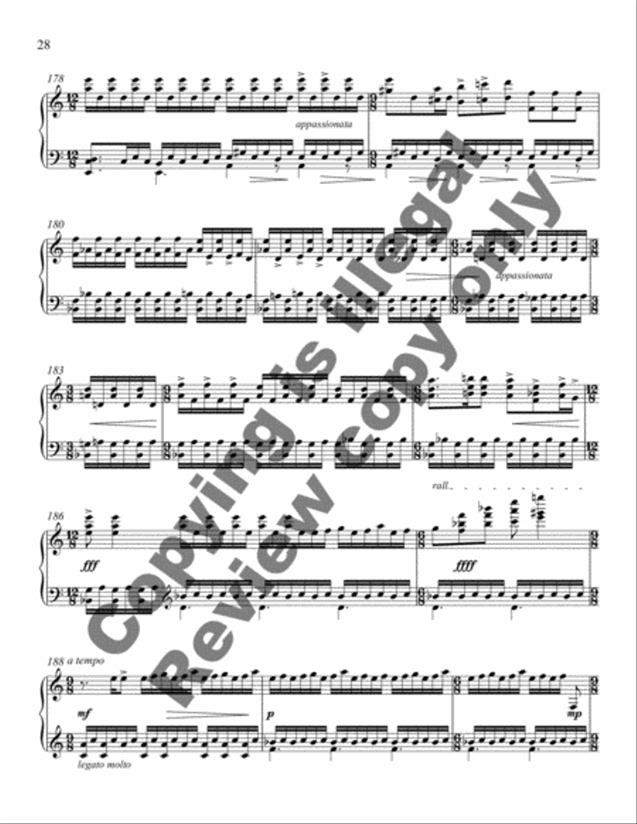 Orfeo in Asia Piano Solo scores gallery preview page 18