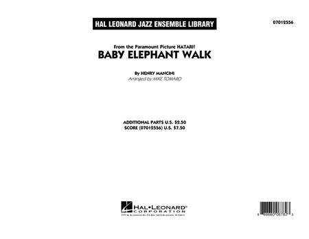 Baby Elephant Walk - Conductor Score (Full Score)