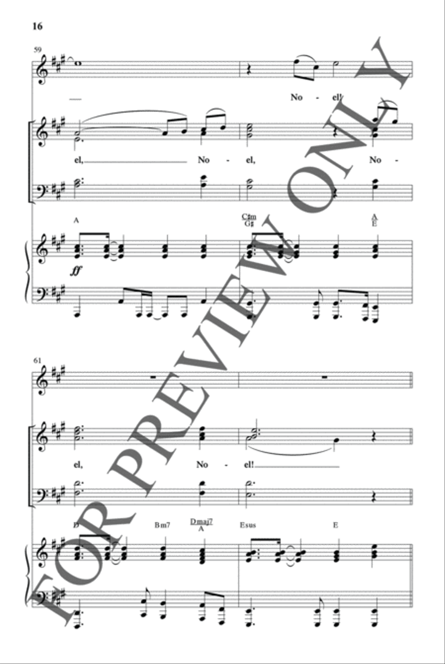 We Sing Noel - Choral Book Choir scores gallery preview page 17