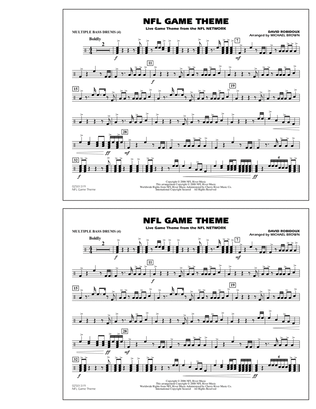 NFL Game Theme - Multiple Bass Drums