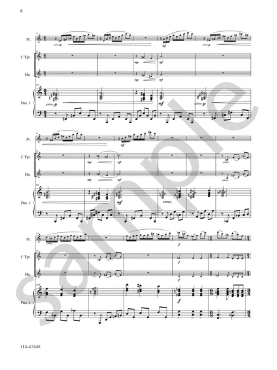 Quartet From the Heartland Chamber Music scores gallery preview page 9