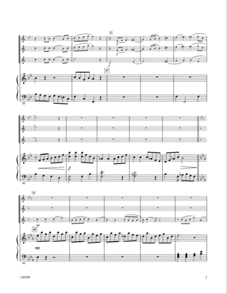 When We All Get To Heaven Woodwind Trio scores gallery preview page 3