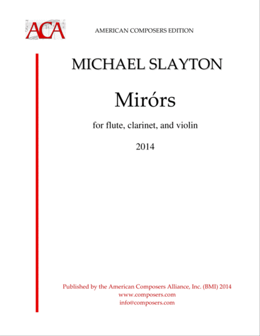 [Slayton] Mirórs Small Ensemble scores gallery preview page 1