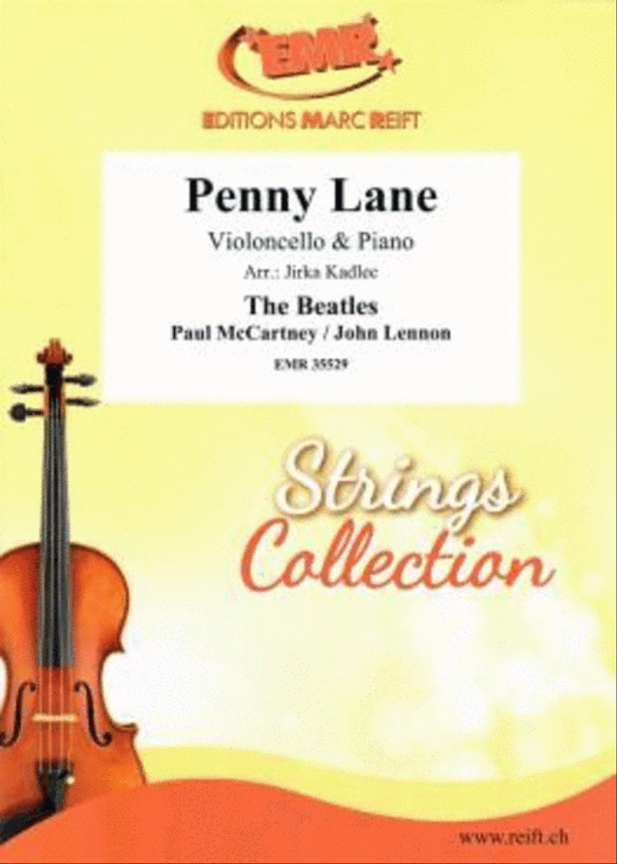 Penny Lane Penny Lane Piano Accompaniment scores gallery preview page 1