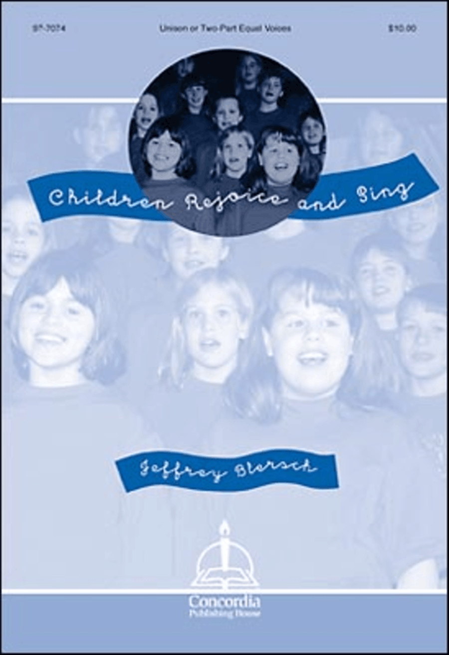 Children Rejoice and Sing Unison Choir scores gallery preview page 1