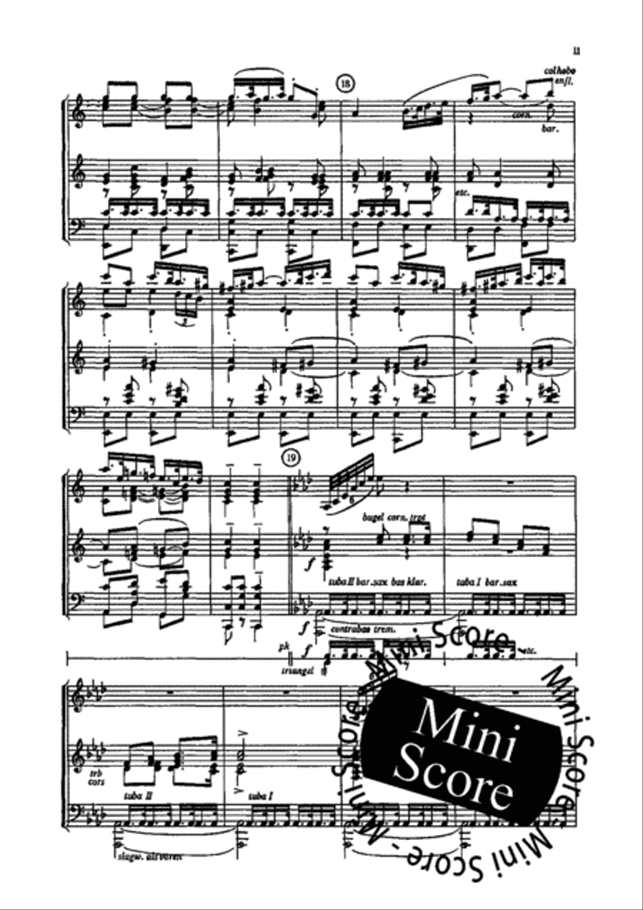 Ballade en Alla Marcia Ballade en Alla Marcia Concert Band scores gallery preview page 15