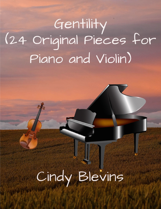 Gentility, 24 original pieces for Piano and Violin