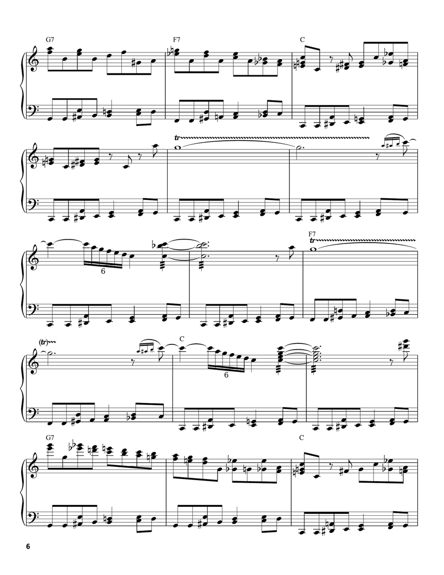 Boogie Woogie Stomp Piano scores gallery preview page 6