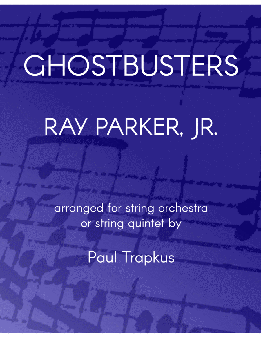 Ghostbusters String Orchestra scores gallery preview page 1