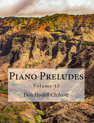 Book cover for Piano Preludes Volume 45