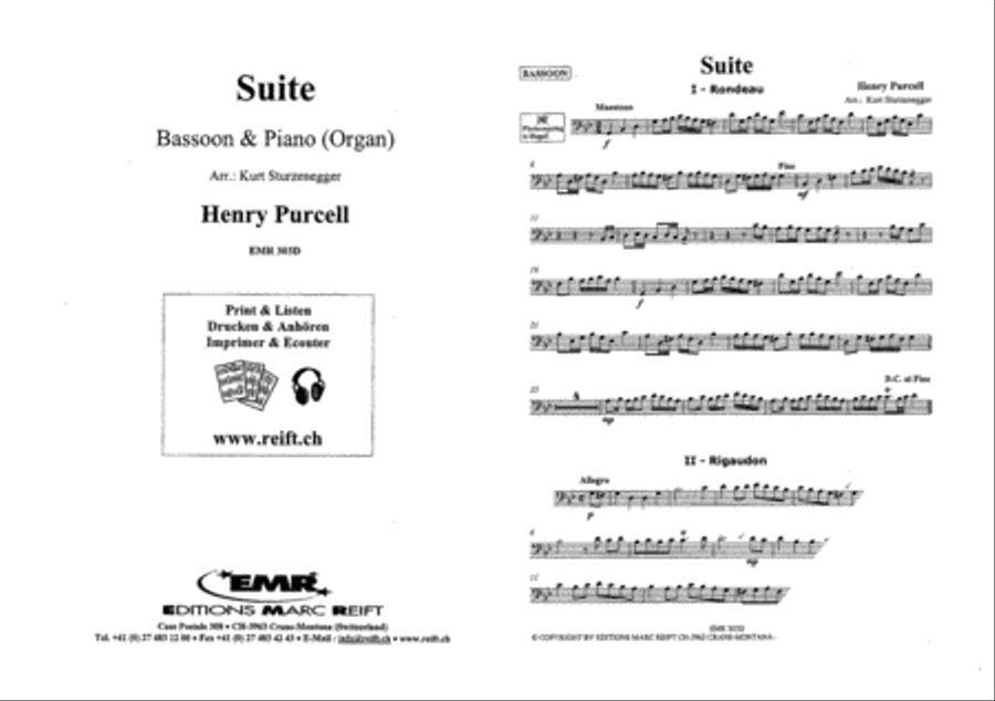 Suite Bassoon Solo scores gallery preview page 2