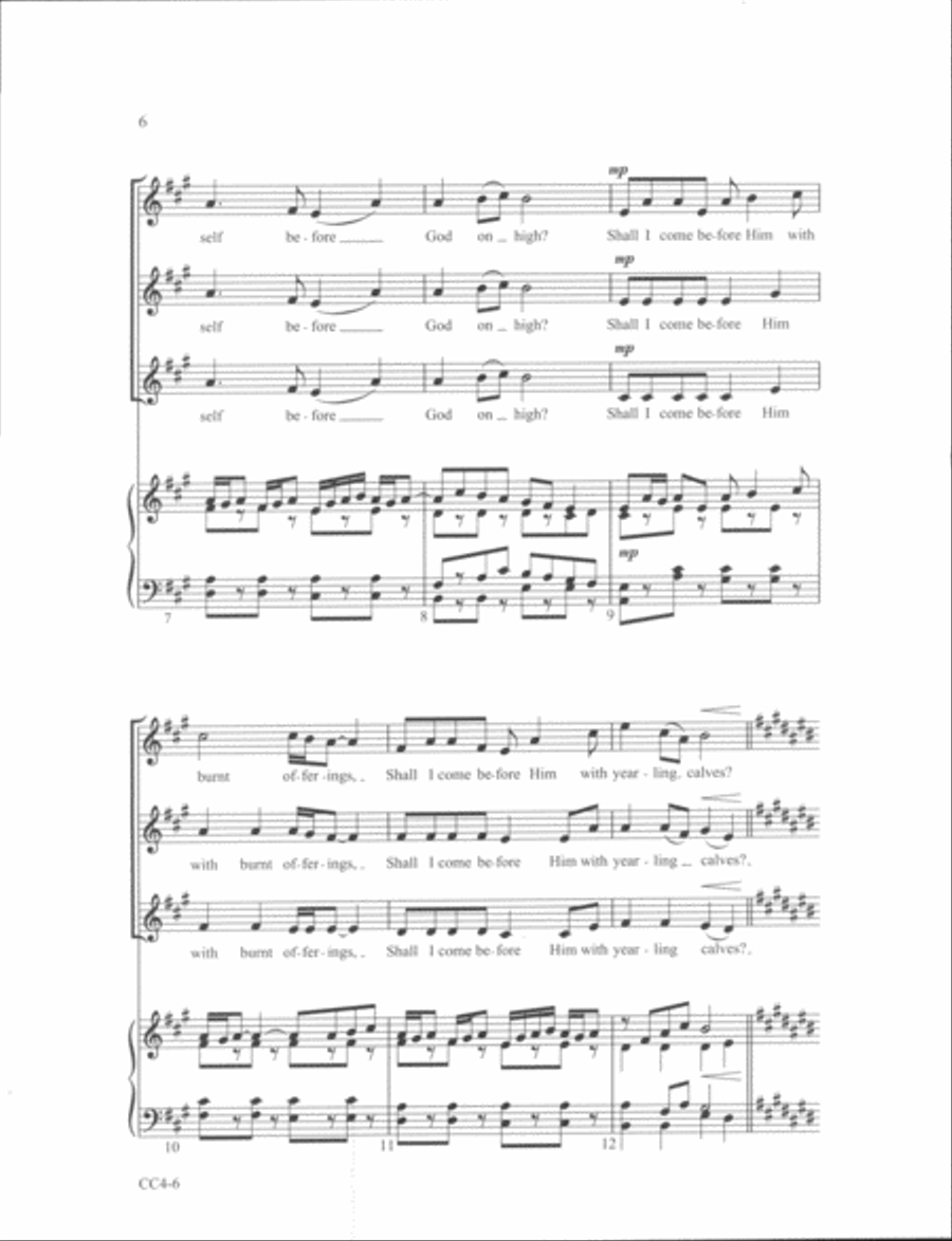 Small Choir Collection - John Ness Beck SSA SSA scores gallery preview page 3
