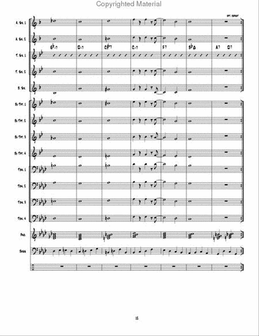 All Things Frank Jazz Ensemble scores gallery preview page 13