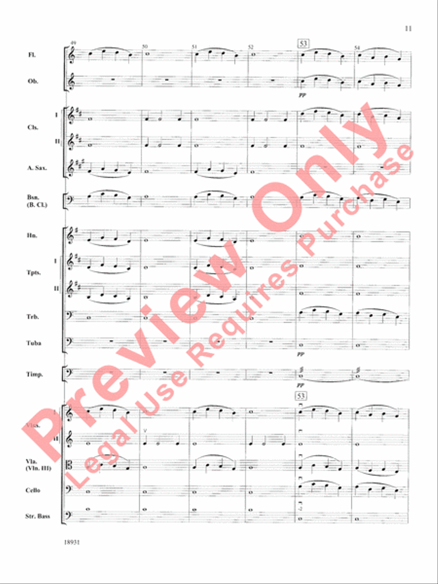 Largo Full Orchestra scores gallery preview page 12