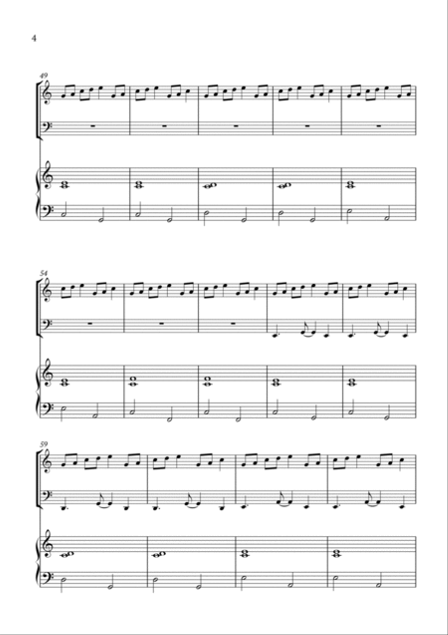 Champagne Problems Piano Trio scores gallery preview page 4