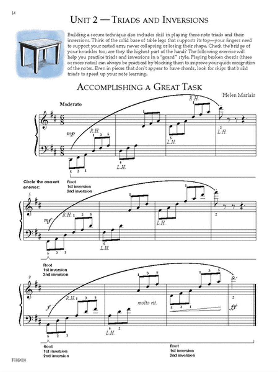 Etudes with Technique, Book 4 Piano Method scores gallery preview page 2