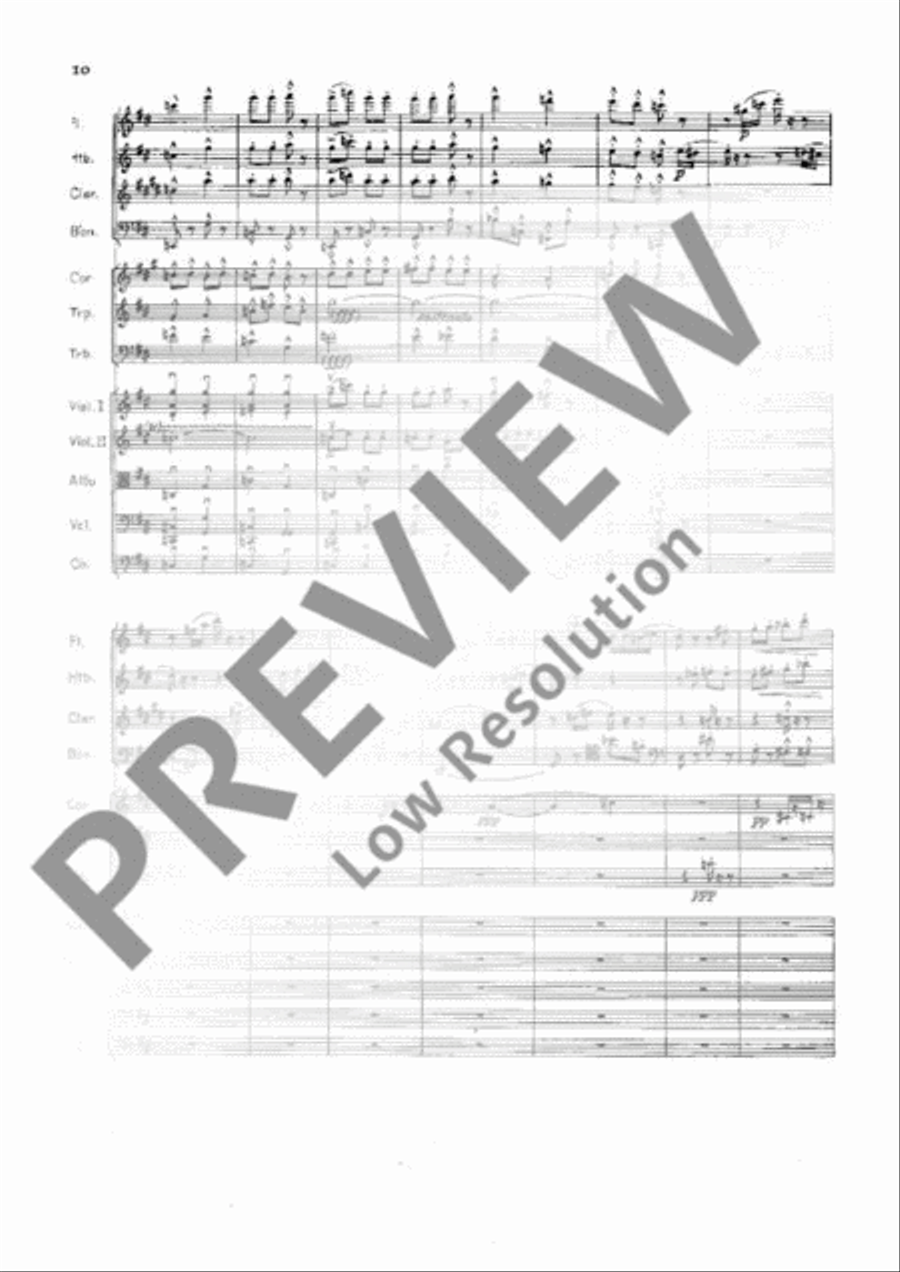Sérénade Chamber Orchestra scores gallery preview page 11
