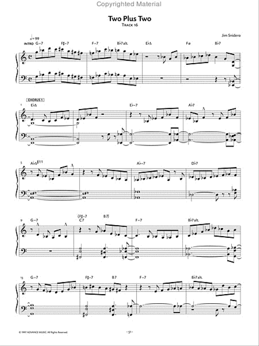 Jazz Conception Piano Piano Method scores gallery preview page 17