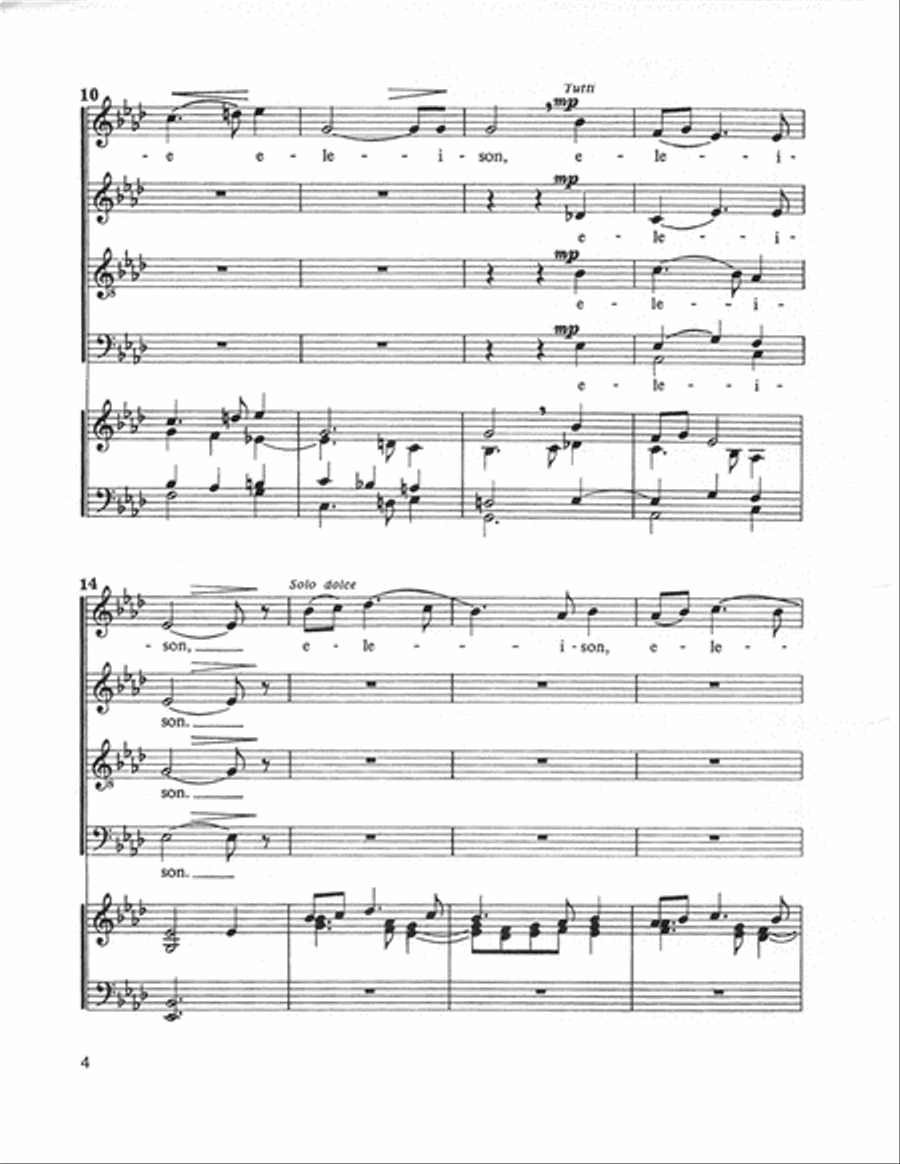 Messe Basse Messe Basse 4-Part scores gallery preview page 3