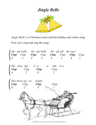 Jingle Bells (black key notation)