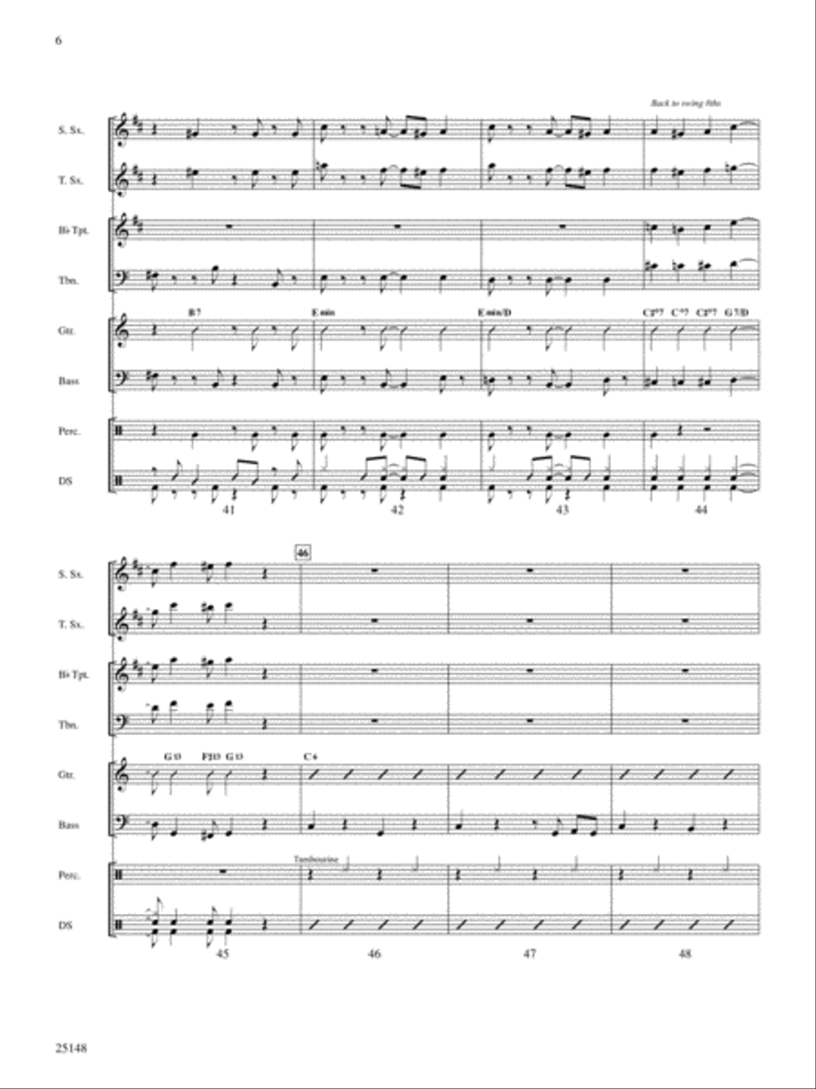 Anything Goes (from the musical Anything Goes): Score Score scores gallery preview page 6